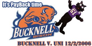 Bucknell Bison vs. University of Northern Iowa Panthers