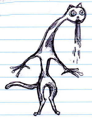 you are one sick cat