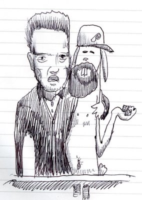 Request-A-Doodle: Chris Walken & Easter Bunny (in disguise)