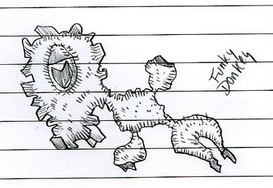 Request-a-doodle: Funky Donkey