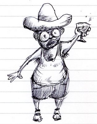 Request-a-doodle: Cinco de Mayo Touristy Dude