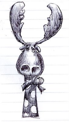 Request-a-doodle: Moose Wrappings