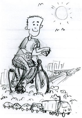 Request-a-doodle: Bike Commute