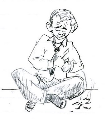 Request-a-doodle: President Doing Something Stupid