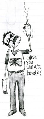 Request-a-doodle: Carpal Tunnel Agony