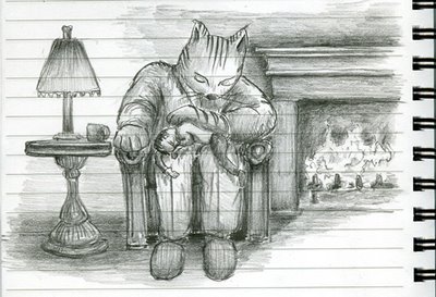 Request-a-doodle: Humans as Pets; Cats as Masters