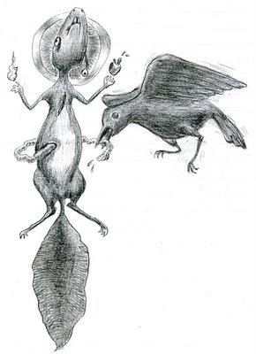 Request-a-doodle: Dead Squirrel Ascending