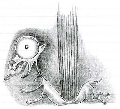 Request-a-doodle: Dog Meets Bike