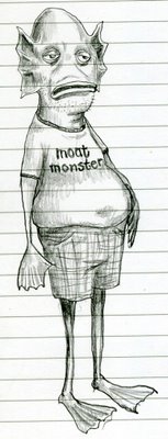 Request-a-doodle: Moat Monster