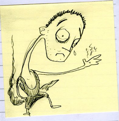 Request-a-doodle: Feel the burn