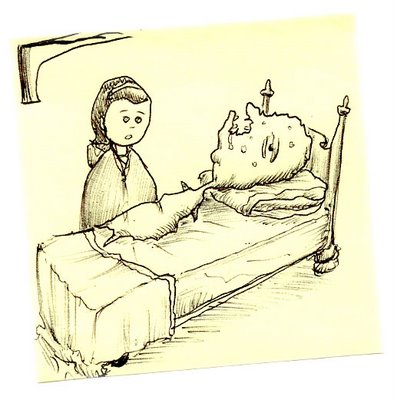 Little Red and what is that thing?