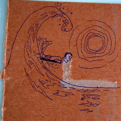 Still on vaca: BoogieBoard Beer PostCard