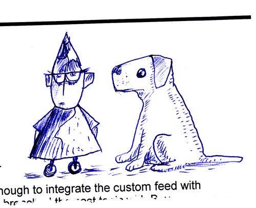 Wheelie Clown and Dog