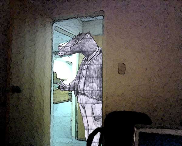 Six-Fingered Office Rat