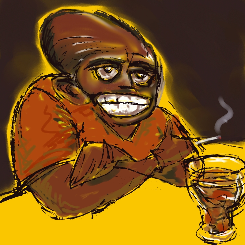 Bronzed, Burned, Smoking