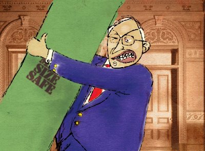 Cheney Hurts Back Moving Out