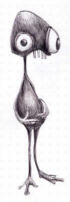 Alien Flipper Creature