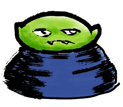 Alien Creature Mess Around