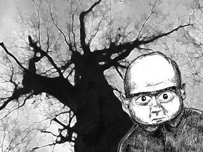 Scary Stranger on Winter’s Walk