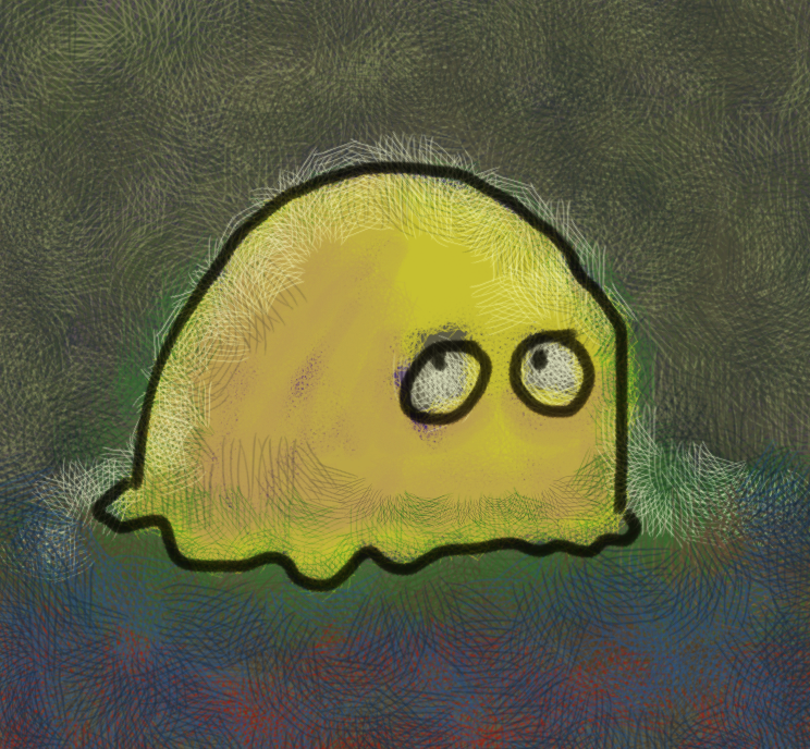 Portrait of a scrubbing bubble