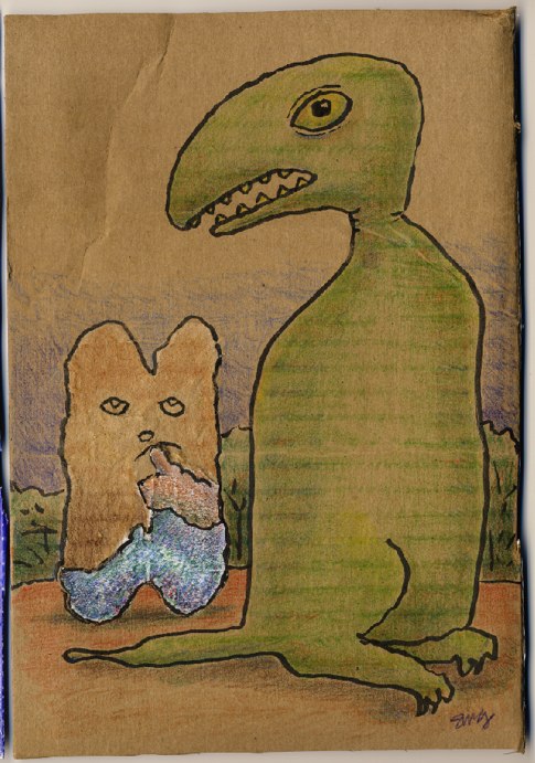 Dinosaur  Dust Bunny